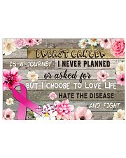 Breast Cancer Awareness I Choose To Live Poster 36x24 Poster front