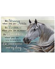 Horse Girl Be Awesome Everyday 17x11 Poster front