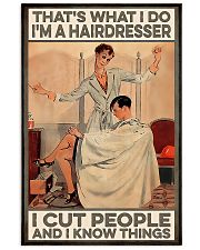 Hairdresser I Know Things 11x17 Poster front