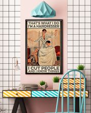 Hairdresser I Know Things 11x17 Poster lifestyle-poster-6