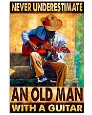 Guitar An Old Man 11x17 Poster front