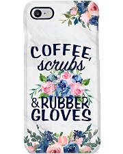 Medical Assistant - Coffee Scrubs and Rubber glove Phone Case i-phone-7-case
