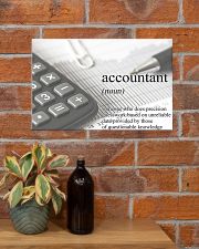 Accountant Definition 17x11 Poster poster-landscape-17x11-lifestyle-23