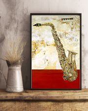 Saxophone Vintage Red Line 11x17 Poster lifestyle-poster-3
