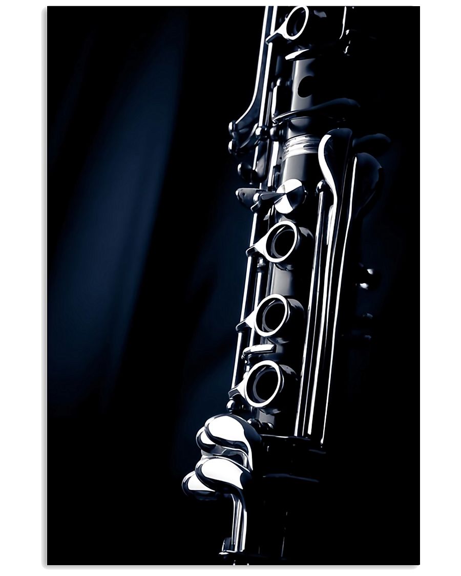 Clarinet Music Instrument 11x17 Poster