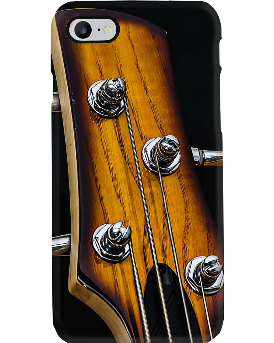Bass Guitar Art Head Phone Case