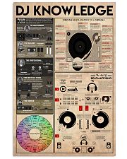 DJ Knowledge 11x17 Poster front