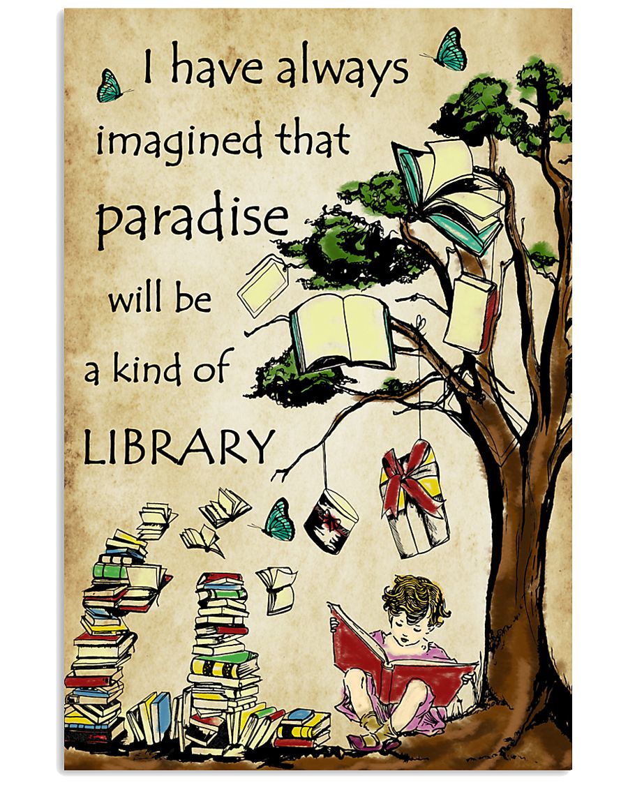 Librarian I have always imagined Poster 11x17 Poster