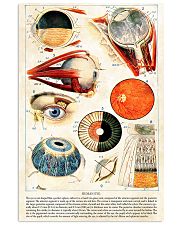 Human Eye Anatomy Optometrist 11x17 Poster front