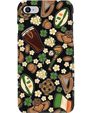 Irish Harp Patterns Phone Case i-phone-7-case