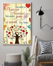 Physician Assistant Your Life Is Worth My Time 11x17 Poster lifestyle-poster-1