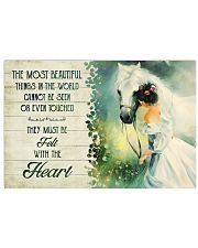 Horse Girl - They Must Be Felt With The Heart 17x11 Poster front