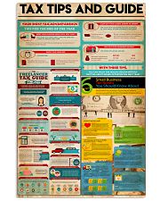 Accountant - Tax Tips And Guide 11x17 Poster front