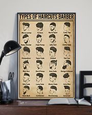 Types Of Haircuts Barber Hairdresser 11x17 Poster lifestyle-poster-2