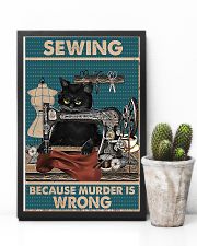 Sewing Because Murder Is Wrong 11x17 Poster lifestyle-poster-8