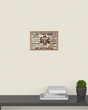 On This Unit We Are Nurses 17x11 Poster poster-landscape-17x11-lifestyle-08