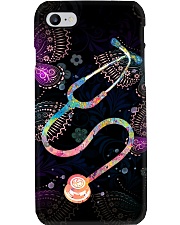 Art Flower Stethoscope CNA Phone Case i-phone-7-case