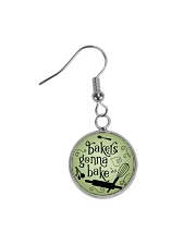 Bakers gonna bake Circle Earrings thumbnail