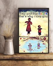 Autism I see your true colors 11x17 Poster lifestyle-poster-3