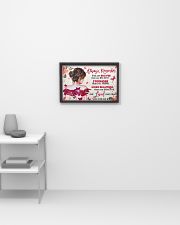 Breast Cancer Awareness Always Remember 17x11 Poster poster-landscape-17x11-lifestyle-04
