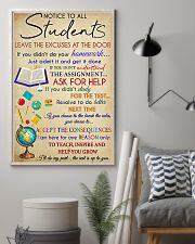Teacher Notice To All Students 11x17 Poster lifestyle-poster-1