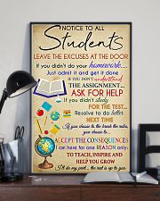 Teacher Notice To All Students 11x17 Poster lifestyle-poster-2