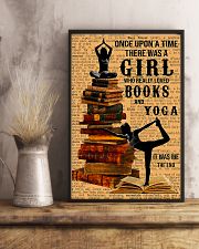 Yoga - I Love Books And Yoga 11x17 Poster lifestyle-poster-3