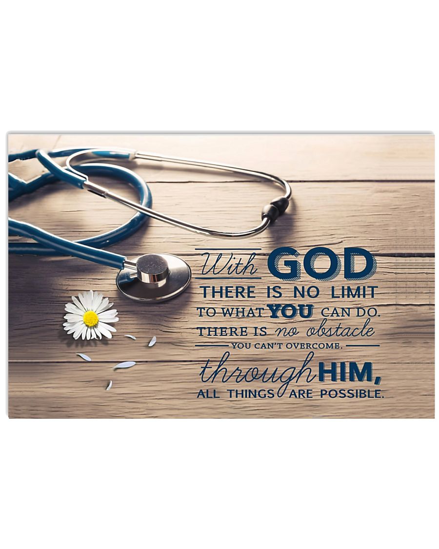 Nurse All things are possible 17x11 Poster