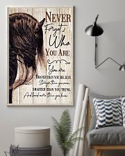 Horse Girl Never Forget Who You Are 11x17 Poster lifestyle-poster-1