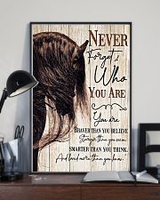 Horse Girl Never Forget Who You Are 11x17 Poster lifestyle-poster-2