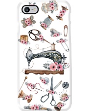 Beautiful Floral Sewing Machine Phone Case i-phone-7-case