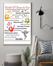 Chiropractor - Advantages Of Chiropractic Care 11x17 Poster lifestyle-poster-1