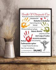 Chiropractor - Advantages Of Chiropractic Care 11x17 Poster lifestyle-poster-3