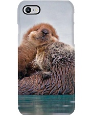 Hugging Otters Poster Phone Case thumbnail
