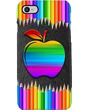Teacher Rainbow Pencil Phone Case i-phone-7-case