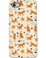 Yoga Cute Cat Phone Case i-phone-7-case