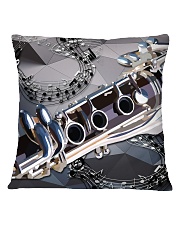 Clarinet Drawing Square Pillowcase front