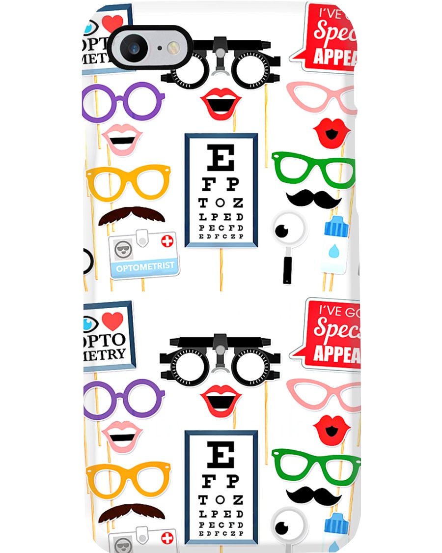 Optometrist Icons Phone Case