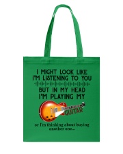 Guitar I'm Listening To You Tote Bag tile