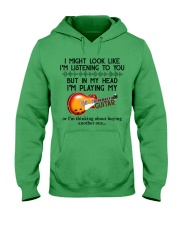 Guitar I'm Listening To You Hooded Sweatshirt tile