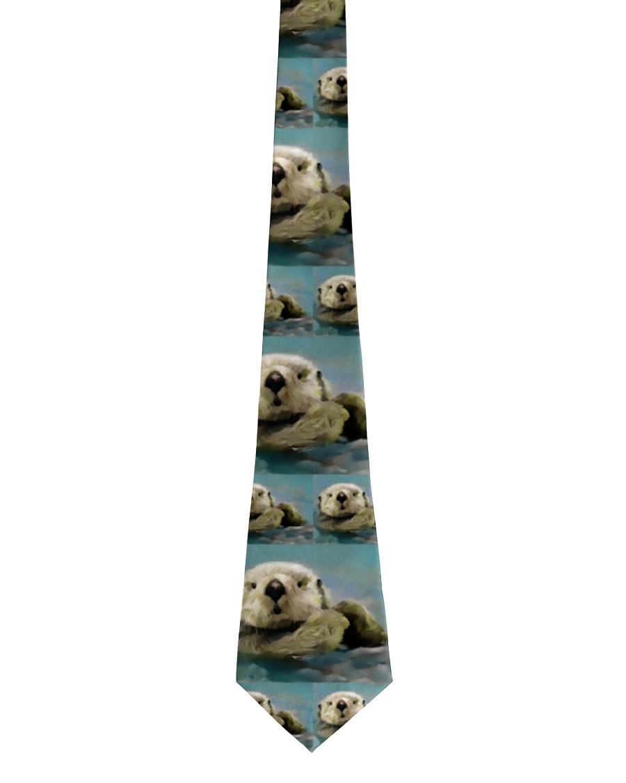 Otter Cute otters Tie