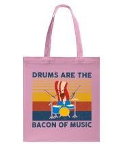 Drummer- Drums Are The Bacon Of Music Tote Bag thumbnail
