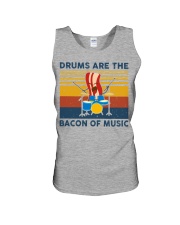 Drummer- Drums Are The Bacon Of Music Unisex Tank thumbnail