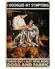 Sewing More Dogs And Fabric 11x17 Poster front