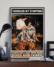 Sewing More Dogs And Fabric 11x17 Poster lifestyle-poster-2
