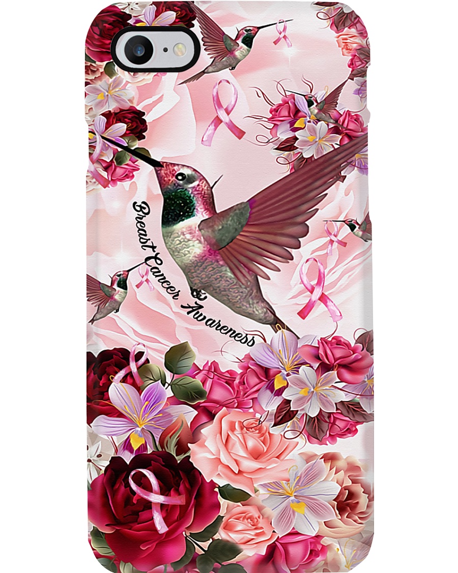 Breast Cancer Bird Phone Case