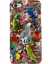Parrots and Books Phone case Phone Case i-phone-7-case