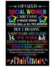 Social Worker I am here for you Poster 11x17 Poster front