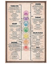 Yoga 7 Chakras 11x17 Poster front