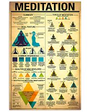Yoga Meditation 11x17 Poster front